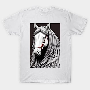 Horse head in clip art style T-Shirt